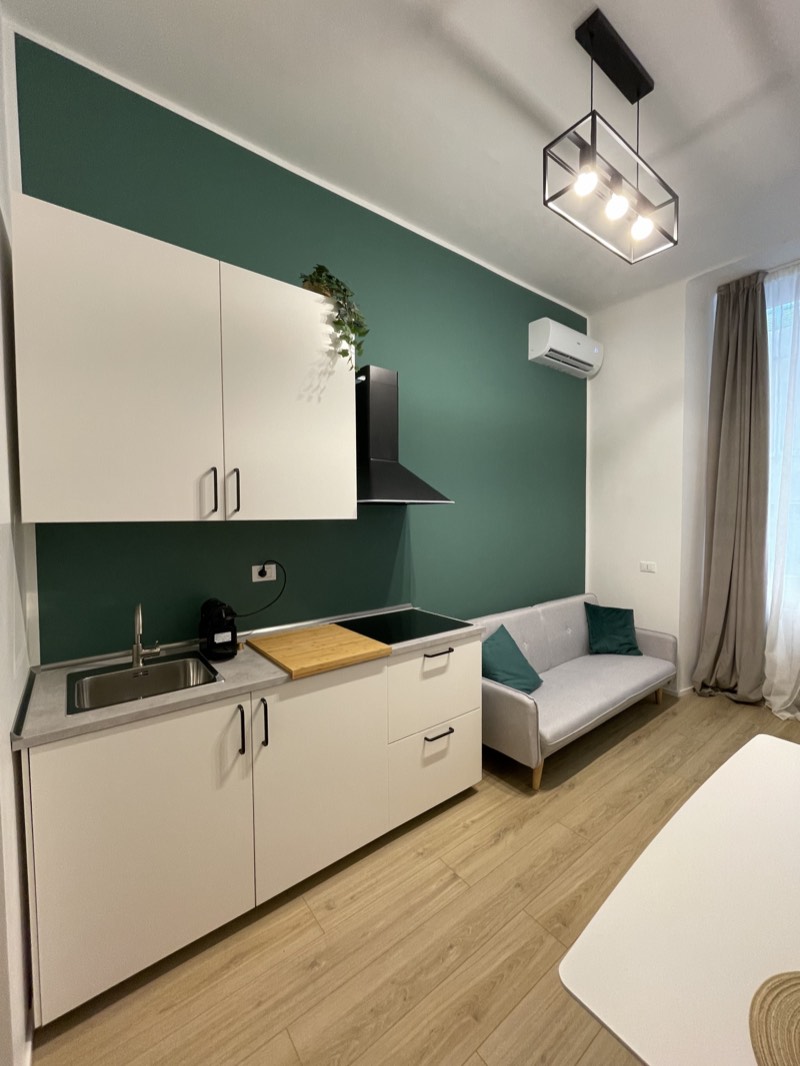 L’angolo cucina negli appartamenti